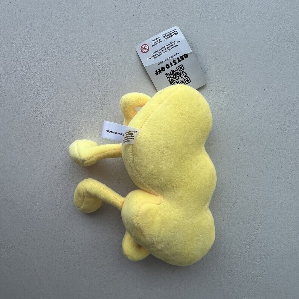 Rare Whatnot App Logo Yellow Plush Collectible Toy From New York Comic Con 2023 - Picture 4 of 10